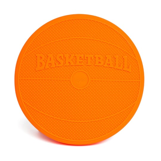Bouncyband&#xAE; Orange Basketball Wiggle Seat Sensory Cushion